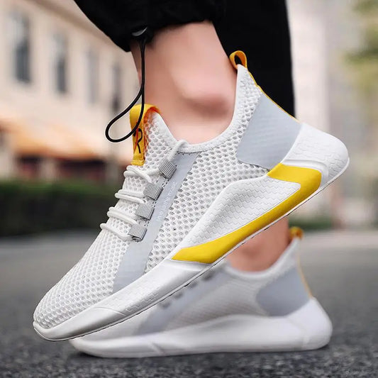 2022 Summer Flying Woven Men's Shoes Travel Casual Shoes Sneakers