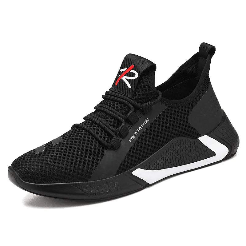 2022 Summer Flying Woven Men's Shoes Travel Casual Shoes Sneakers