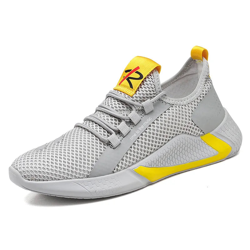 2022 Summer Flying Woven Men's Shoes Travel Casual Shoes Sneakers