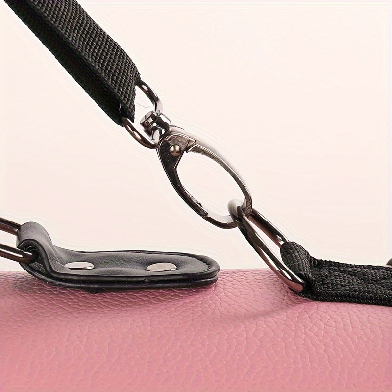 Cat back PU material pet backpack breathable cat bag is suitable for small dog bags with soft edges approved by small and medium-sized cat and dog airlines, and can be folded for travel